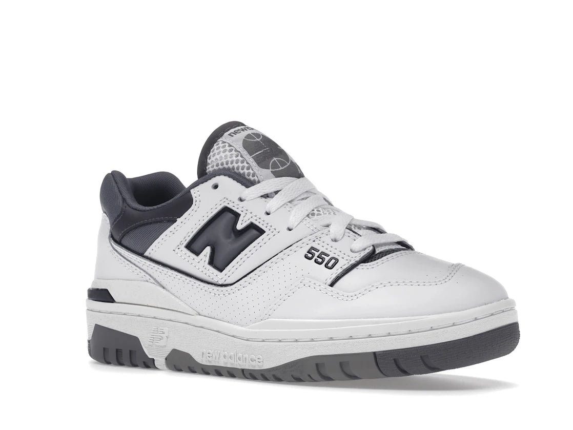 New Balance 550 White Grey Dark Grey
