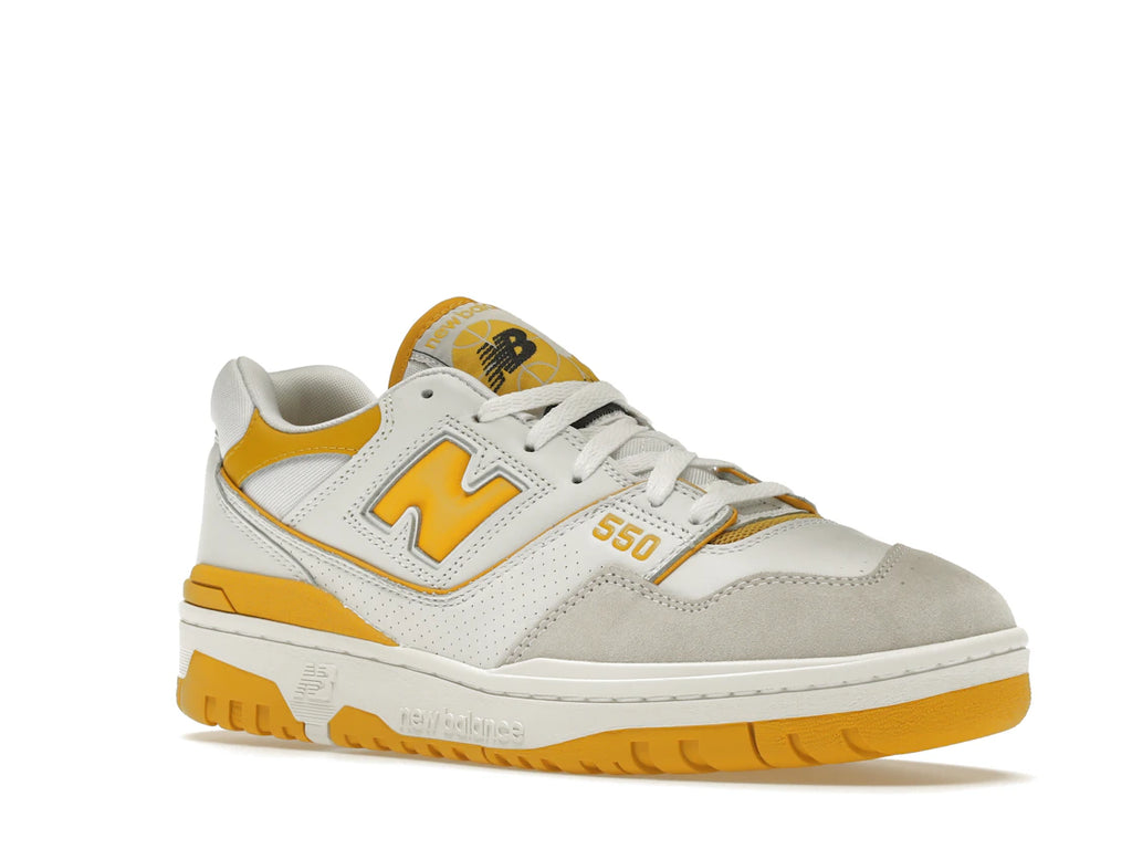 New Balance 550 Sea Salt Varsity Gold