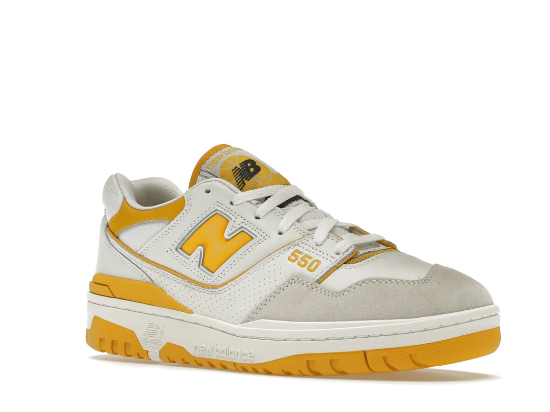 New Balance 550 Sea Salt Varsity Gold