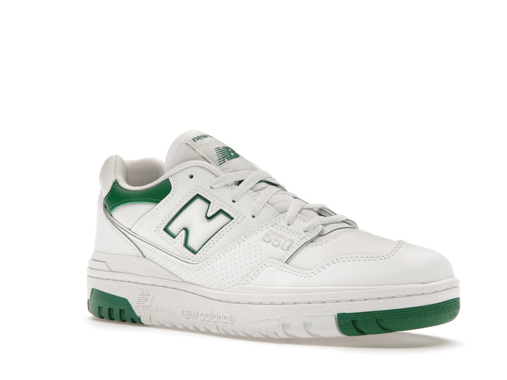 New Balance 550 White Classic Green