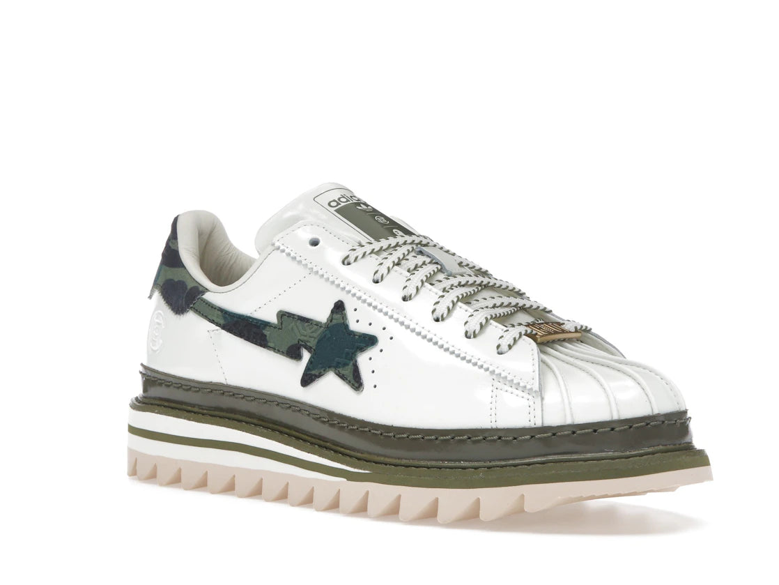 adidas Superstar CLOT by Edison Chen x Bape Off White