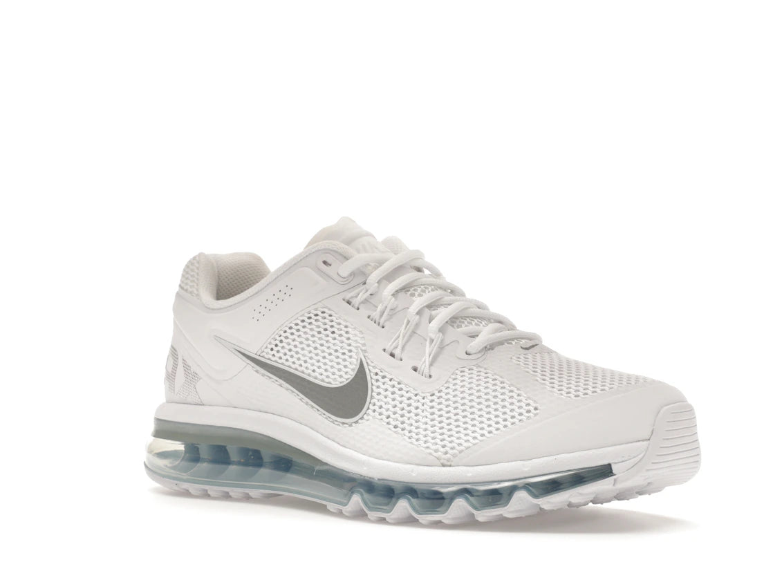 Nike Air Max 2013 White Metallic Slver