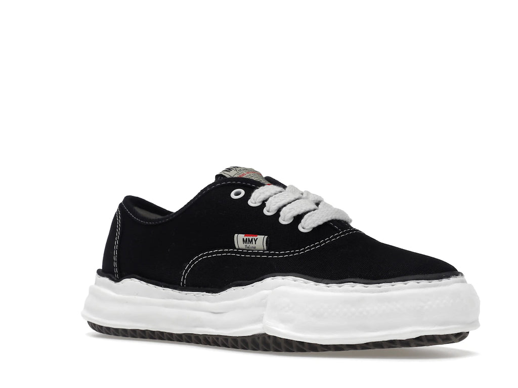 Maison Mihara Yasuhiro Baker OG Sole Canvas Low Schwarz