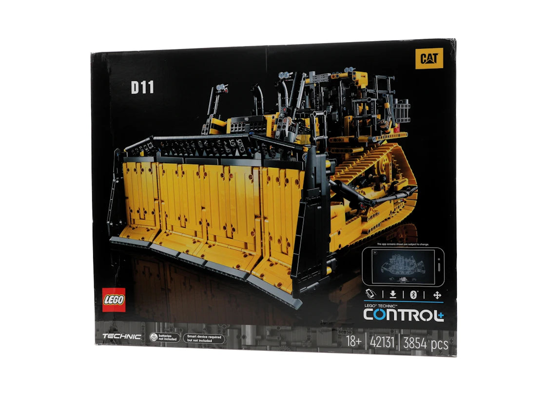 LEGO Technic App-Controlled Cat D11 Bulldozer Set 42131 Yellow/Black