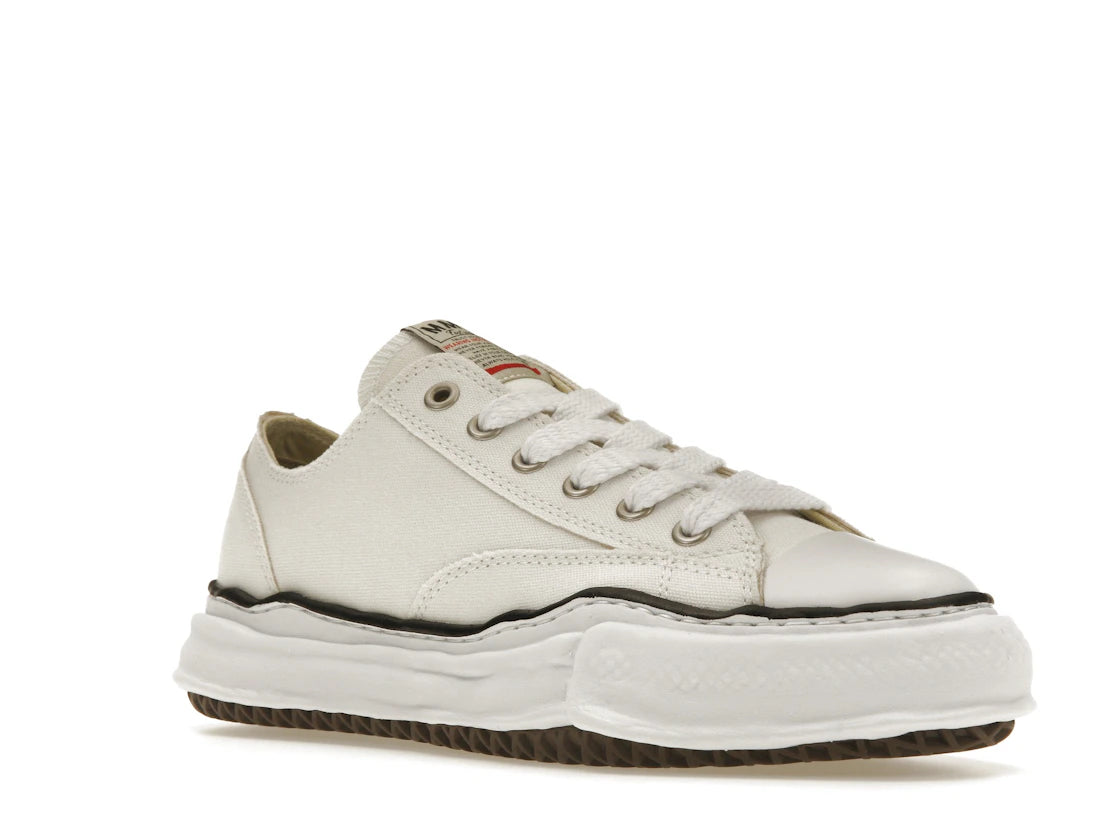 Maison Mihara Yasuhiro Peterson OG Sole Toile Basse Blanc