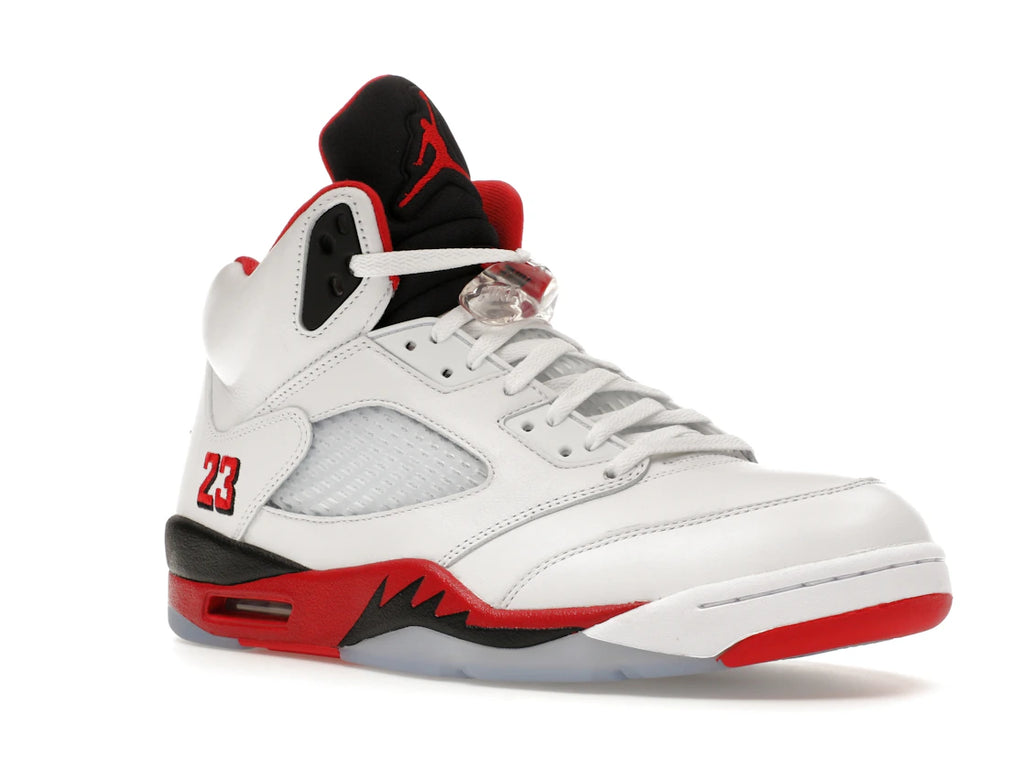 Jordan 5 Retro Feuerrot Schwarze Zunge