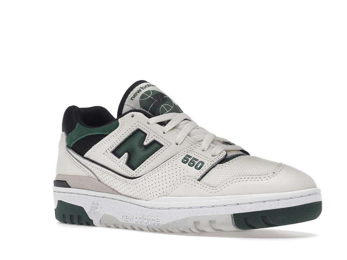 New Balance 550 Sea Salt Pine Green