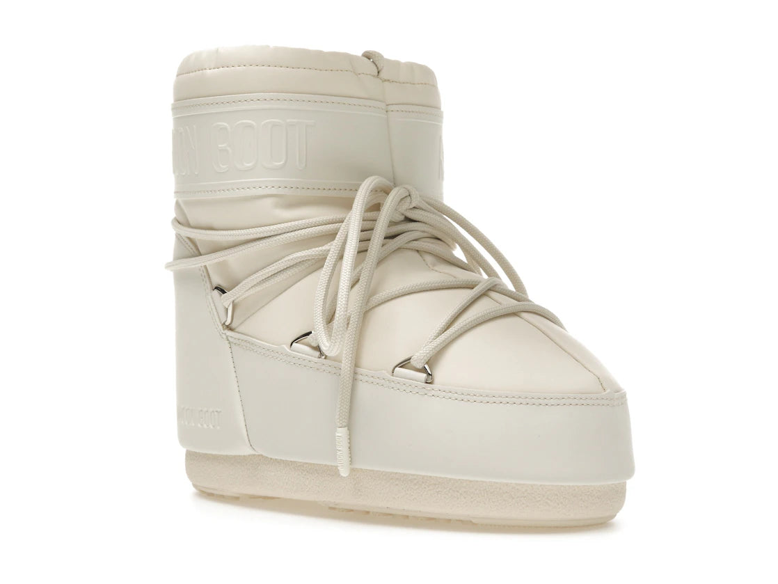 Moon Boot Icon Rubber Low Boot Cream