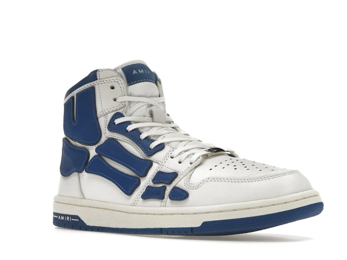 AMIRI Skel Panelled Montantes Blanc Bleu