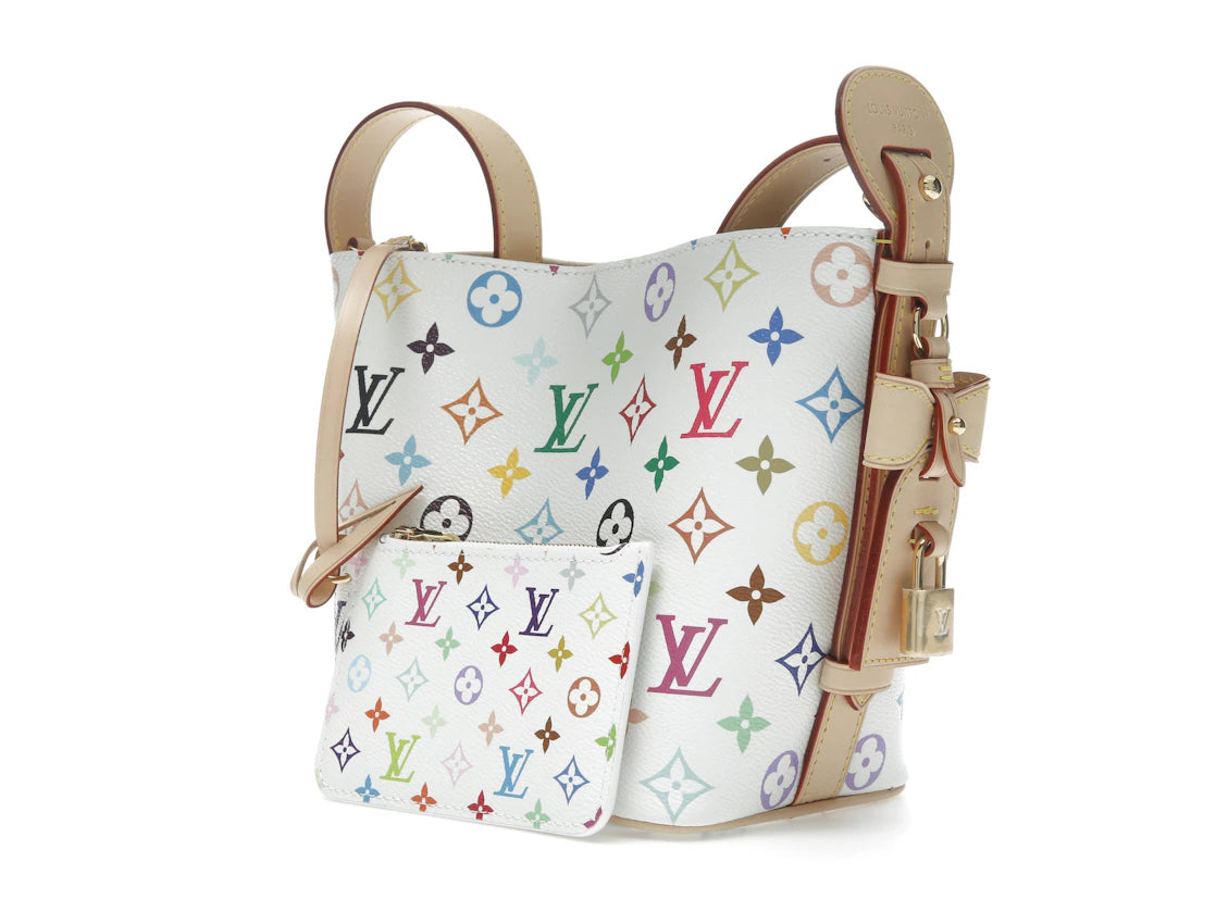 Louis Vuitton x Takashi Murakami All In BB White Multicolored
