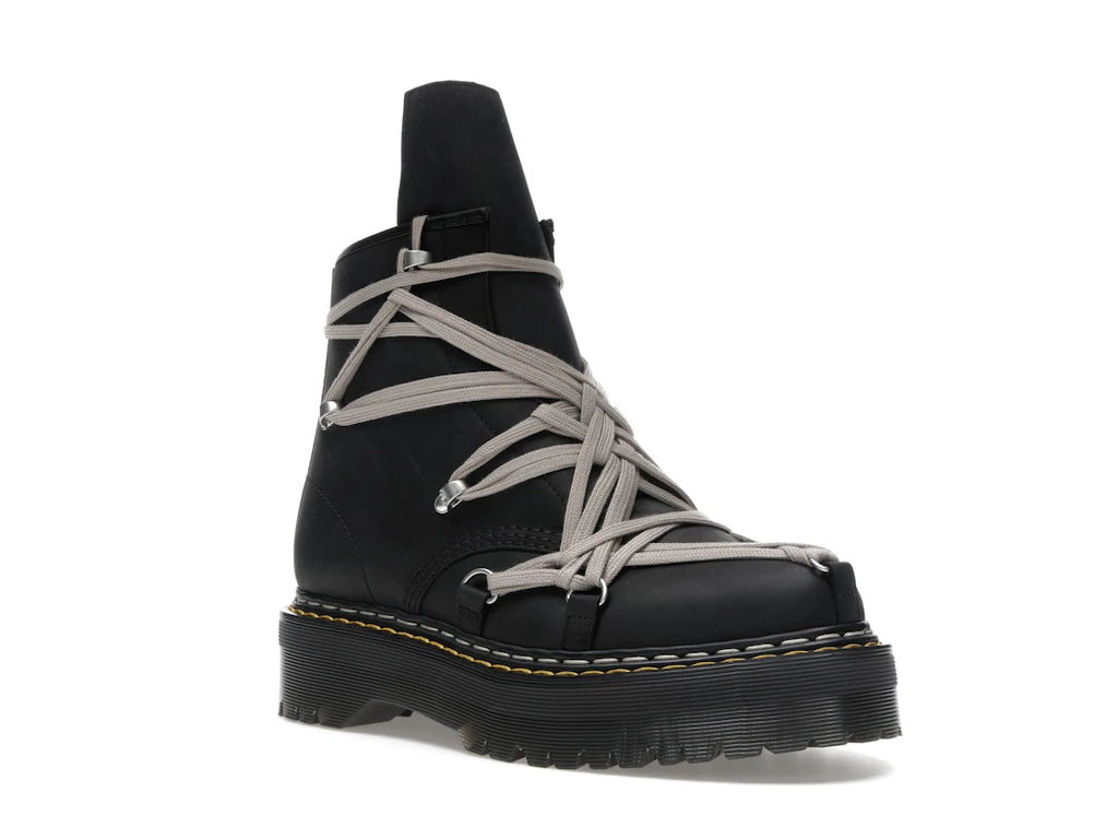 Bottes 1460 DRKSHDW Quad Sole Mega Lace de Dr. Martens Rick Owens noires
