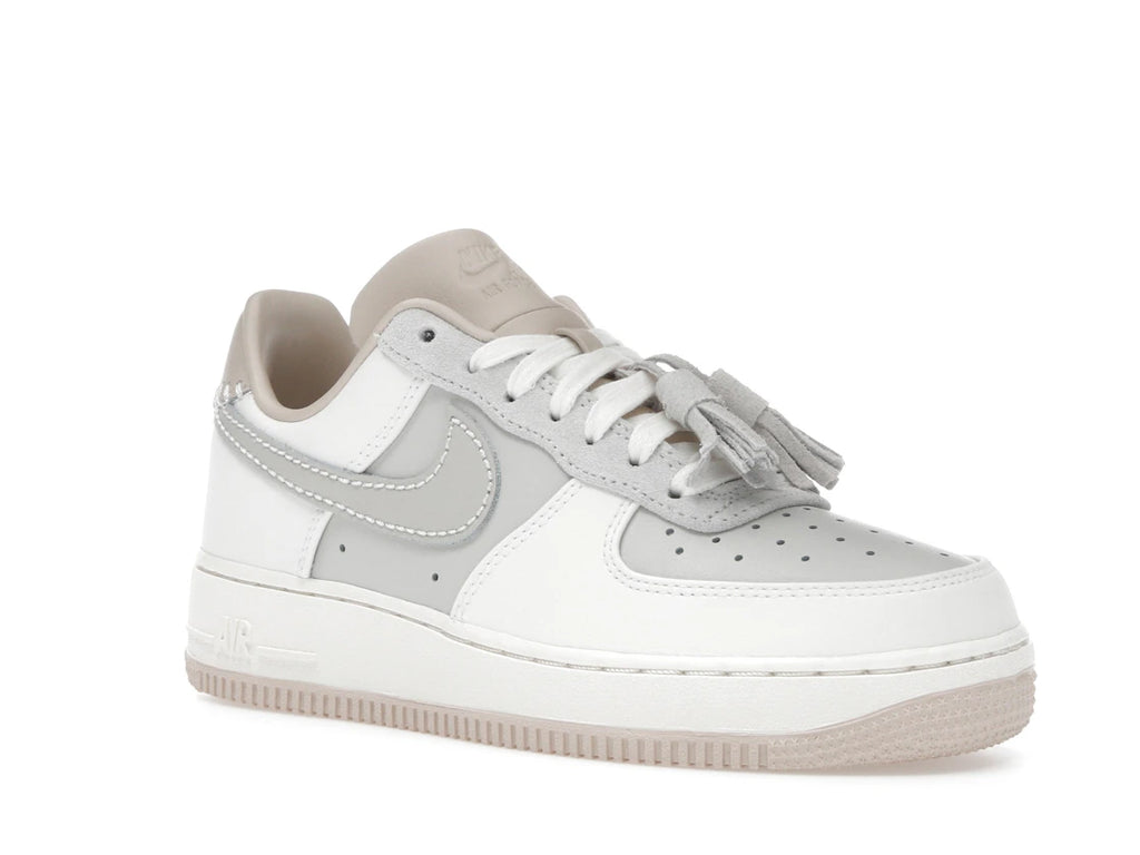 Nike Air Force 1 Low '07 Light Bone Suede Tassels