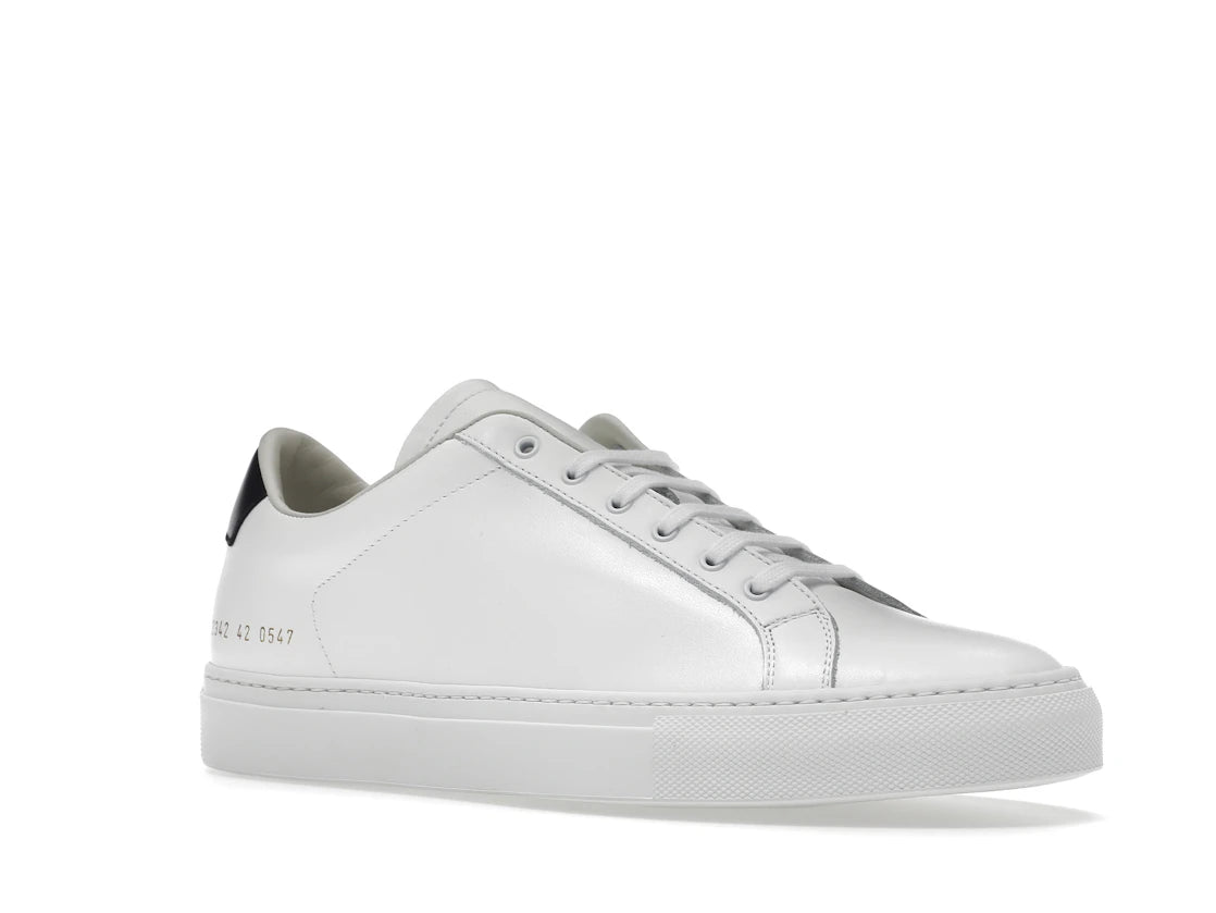Common Projects Retro Low White Black White