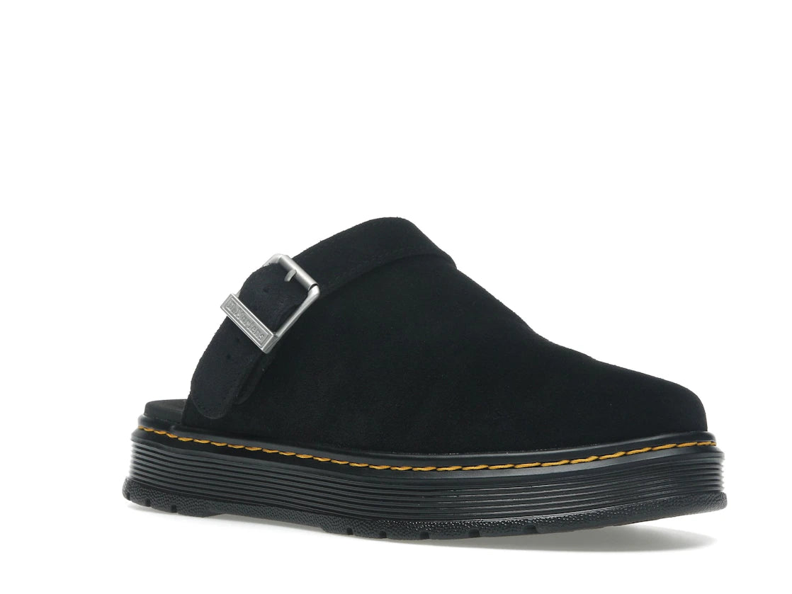 Mules Dr. Martens Brookline en daim noir Bronx