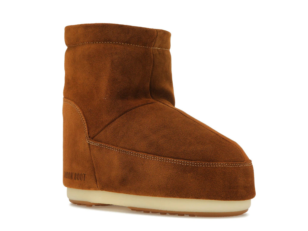 Moon Boot No Lace Suede Boot Tan