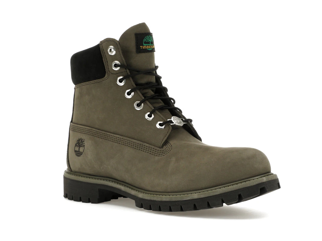Timberland 6 Inch Premium Waterproof Boot Dark Green Black