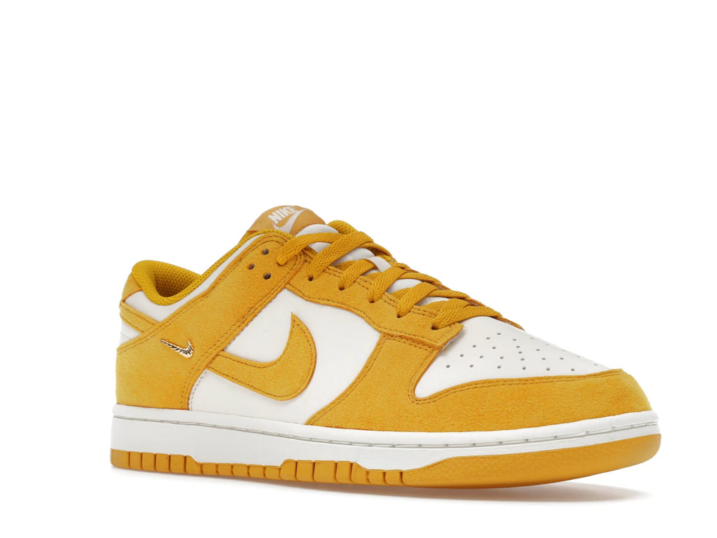 Nike Dunk Low Dark Sulfur Gold Mini Swoosh