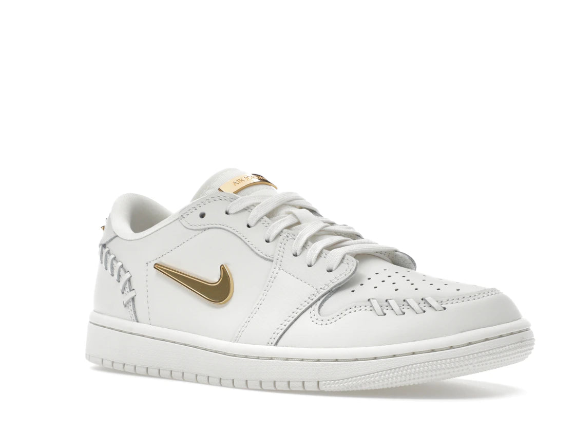 Jordan 1 Low Method of Make Sail Metallic Gold