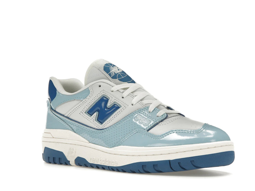 New Balance 550 Chrome Blue Patent