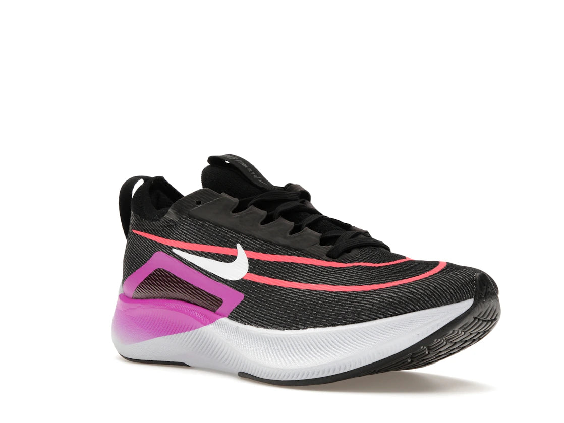 Nike Zoom Fly 4 Noir Violet Cramoisi