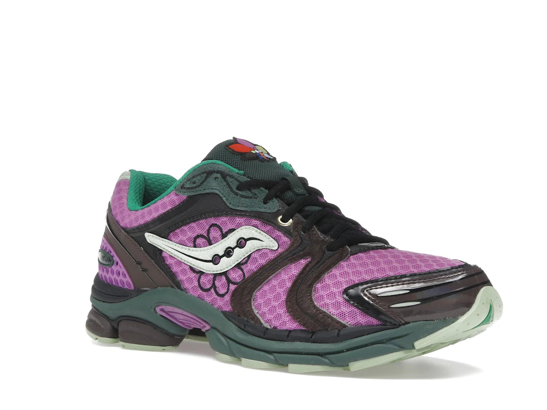 Saucony ProGrid Triumph 4 Jae Tips Flowers Grow Uptown Perilla