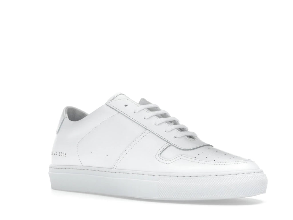 Common Projects BBall Low Leather White