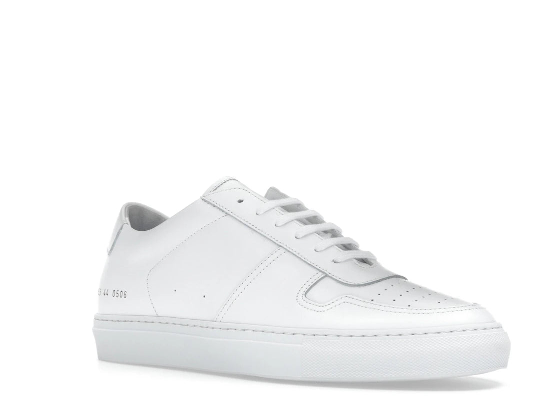 Common Projects BBall Low Leather White