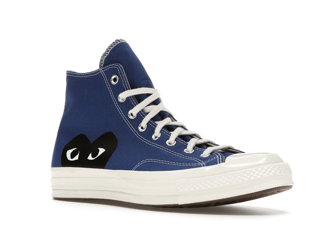 Converse Chuck Taylor All Star 70 Hi Comme des Garcons PLAY Blue Quartz