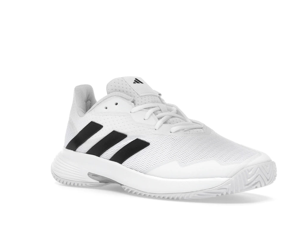 adidas Courtjam Control Cloud White Core Black Matte Silver