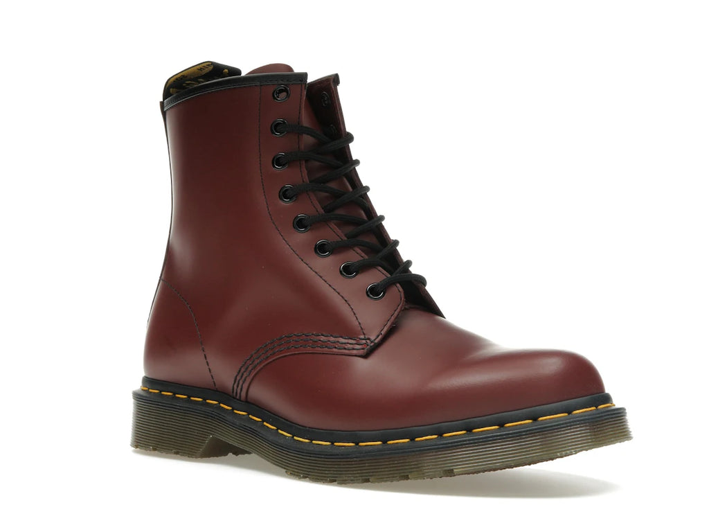 Dr. Martens 1460 Cuir lisse rouge cerise