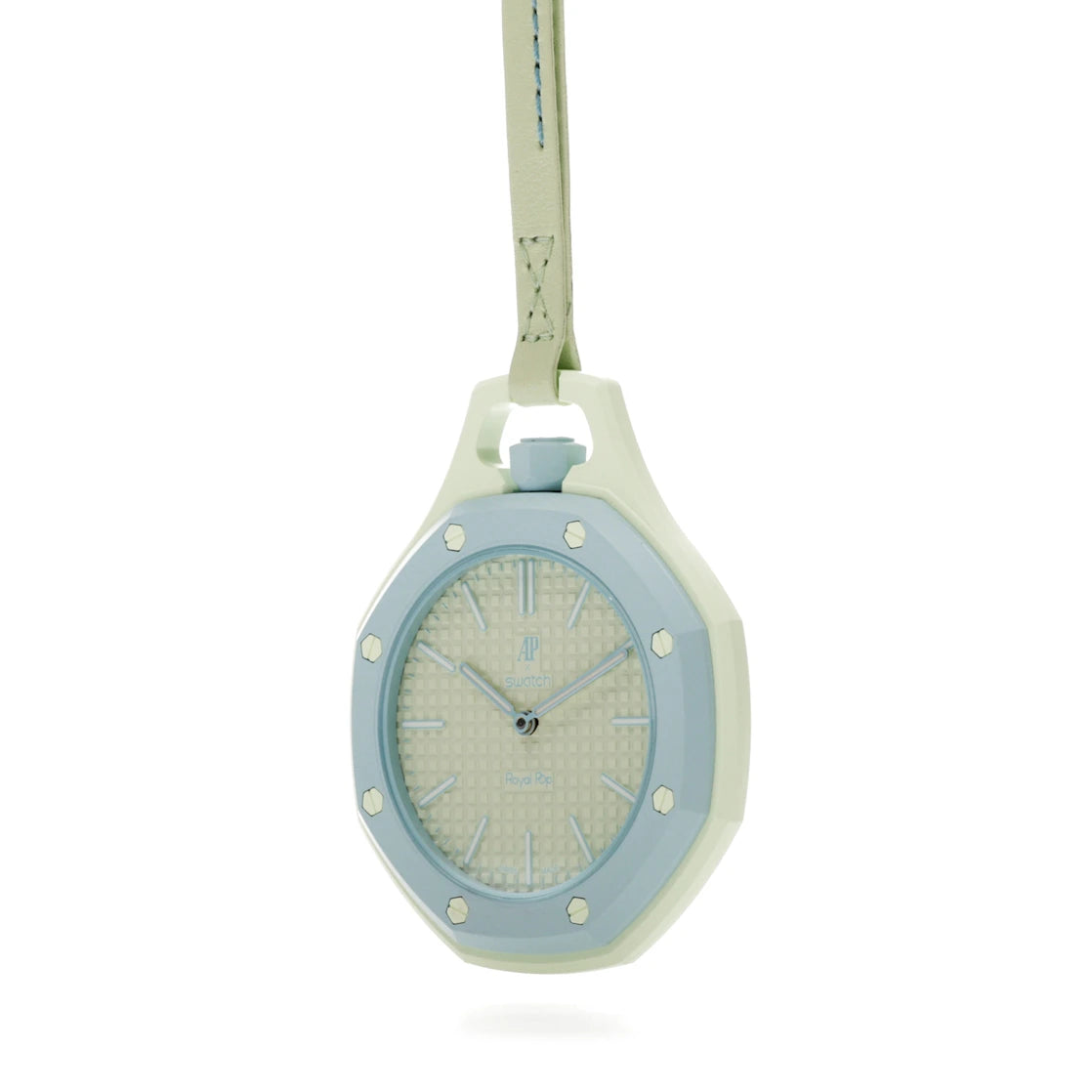 Swatch x Audemars Piguet AP Bioceramic Royal Pop Blaue Acht SSX03L101N - alternate angle 2
