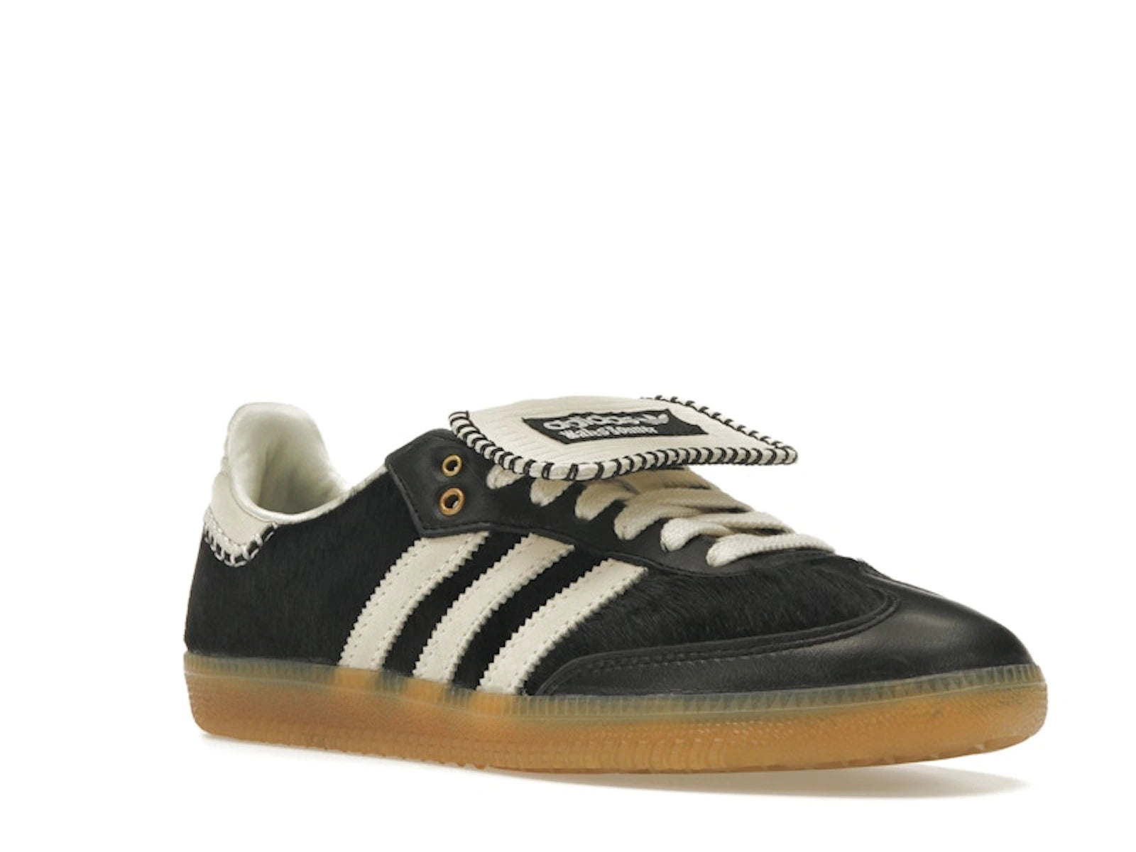adidas Samba Pony Tonal Wales Bonner Core Black - alternate angle 2