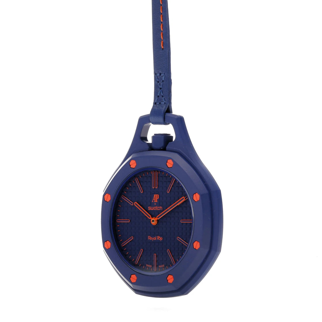 Swatch x Audemars Piguet AP Bioceramic Royal Pop Orenji Hachi SSX03L103N - alternate angle 2