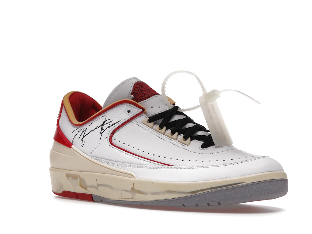 Jordan 2 Retro Low SP Off-White Blanc Rouge