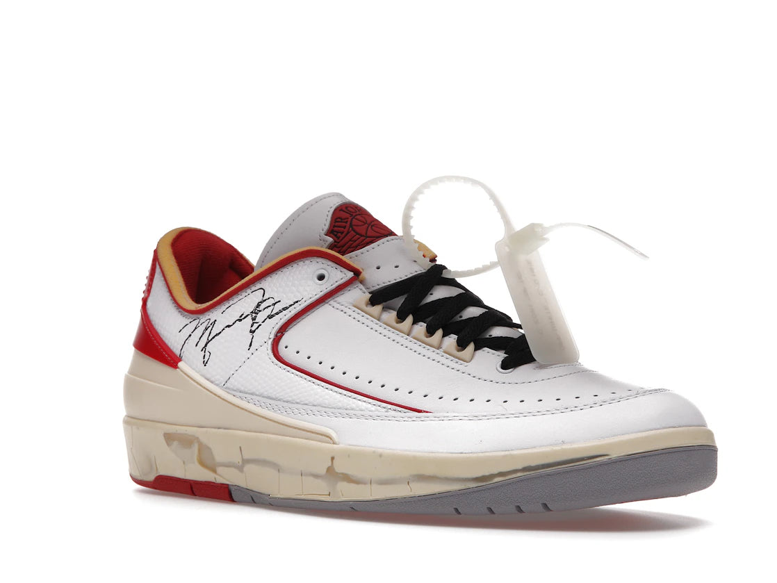 Jordan 2 Retro Low SP Off-White Blanc Rouge