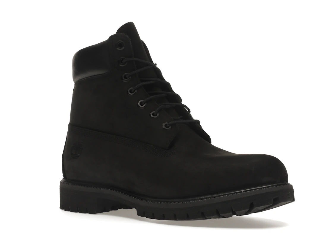 Timberland 6 Inch Boot Black Nubuck Premium
