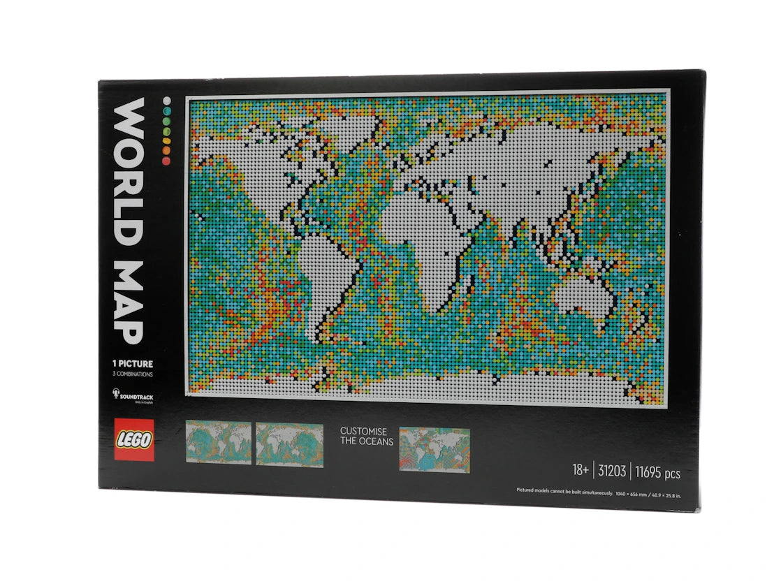 Set de la carte du monde LEGO 31203
