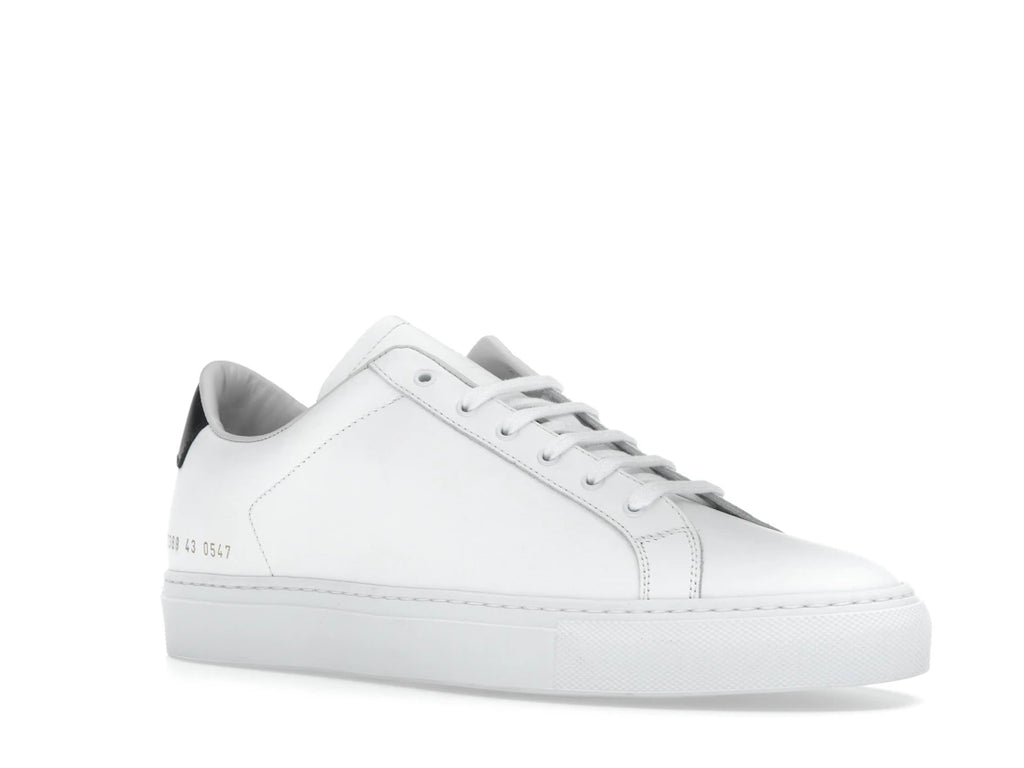 Common Projects Retro Classic Low Blanc Noir