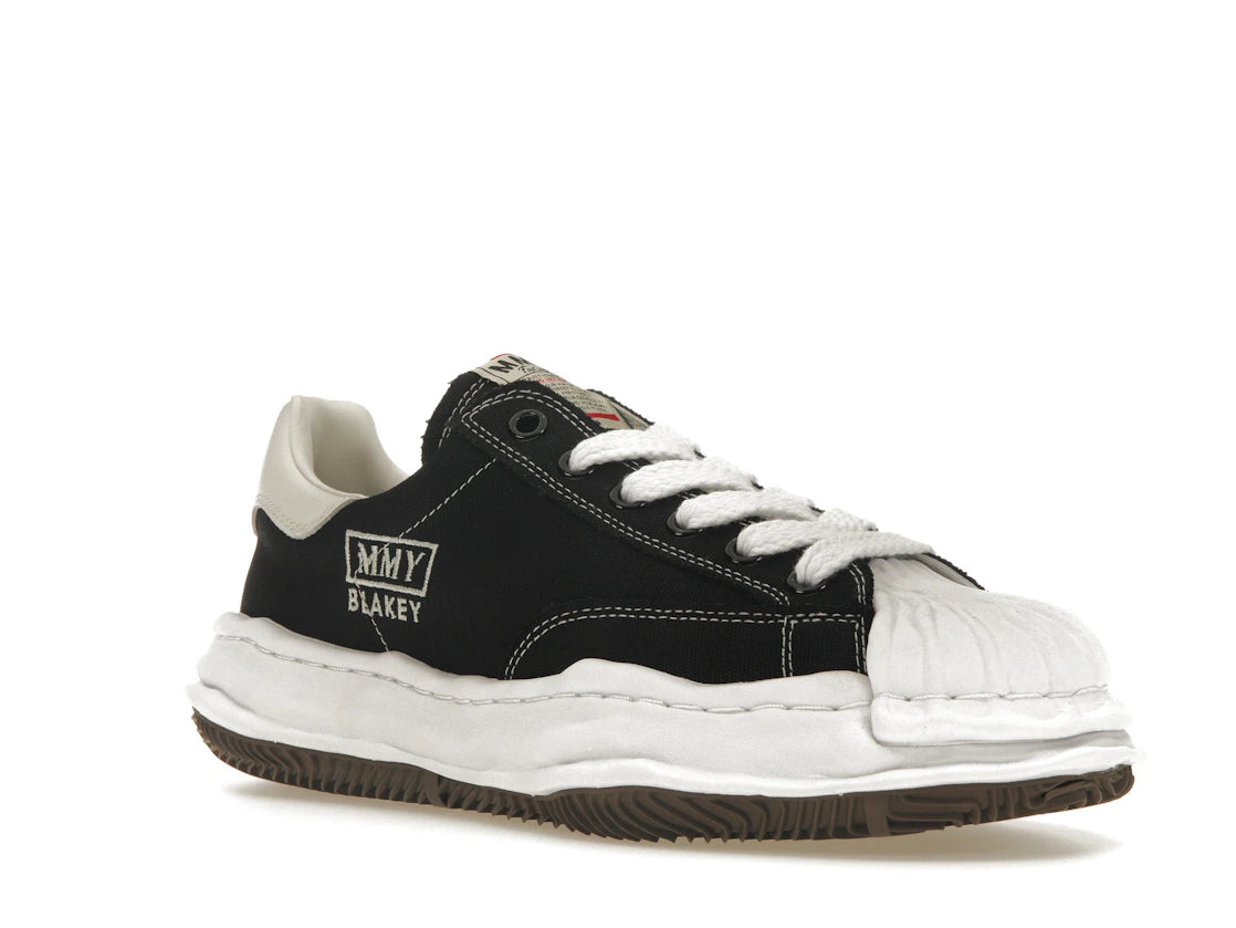 Maison Mihara Yasuhiro Blakey OG Sole Canvas Low Noir Blanc