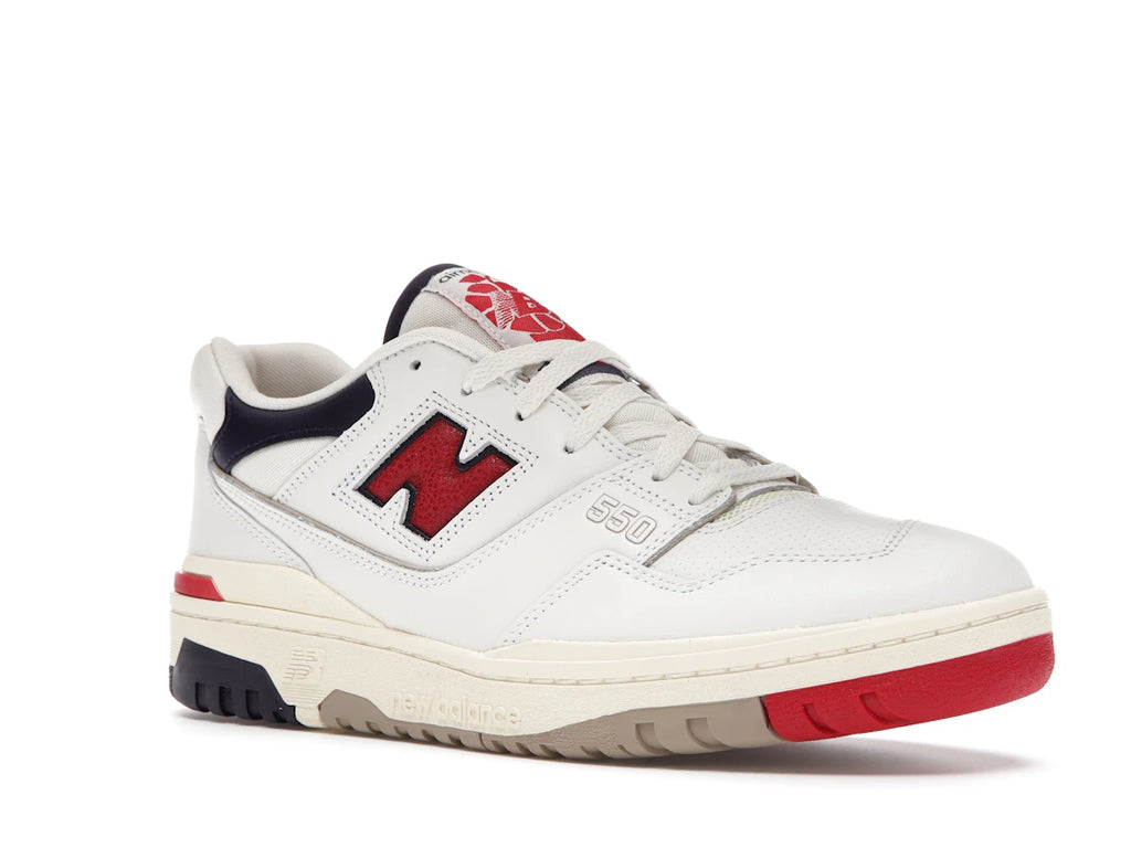 New Balance 550 Aime Leon Dore White Navy Red