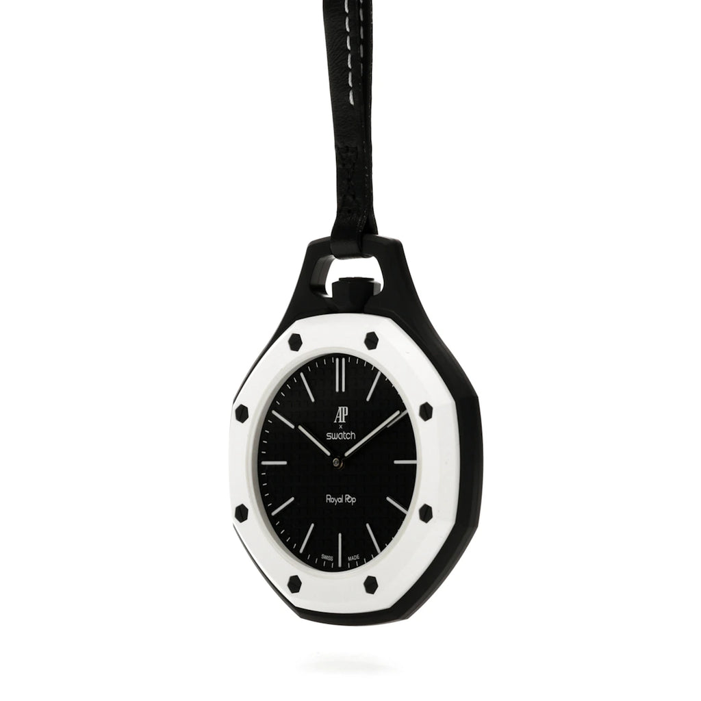 Swatch x Audemars Piguet AP Bioceramic Royal Pop Ocho Negro SSX03W101N - alternate angle 2