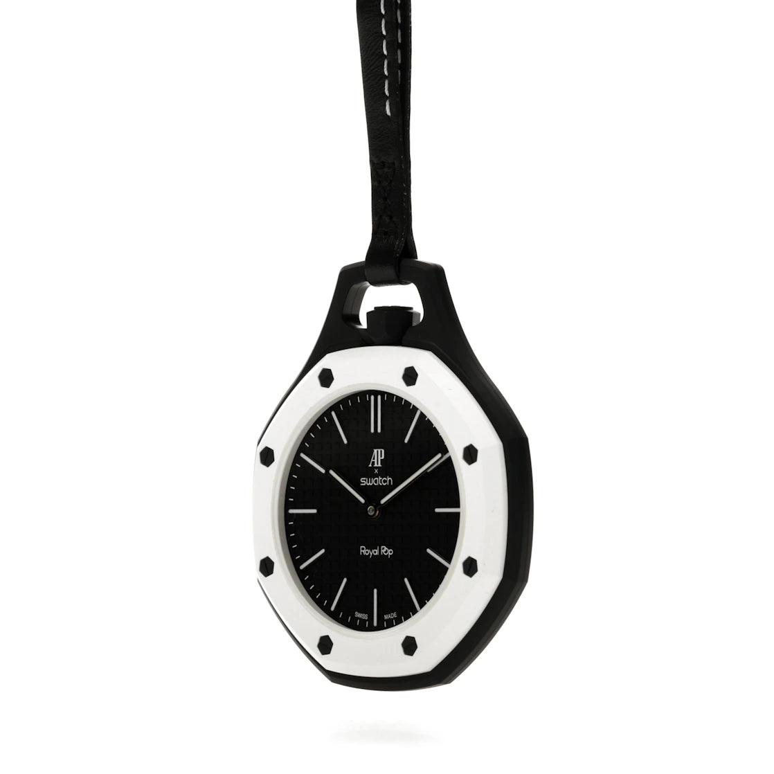 Swatch x Audemars Piguet AP Bioceramic Royal Pop Ocho Negro SSX03W101N - alternate angle 2