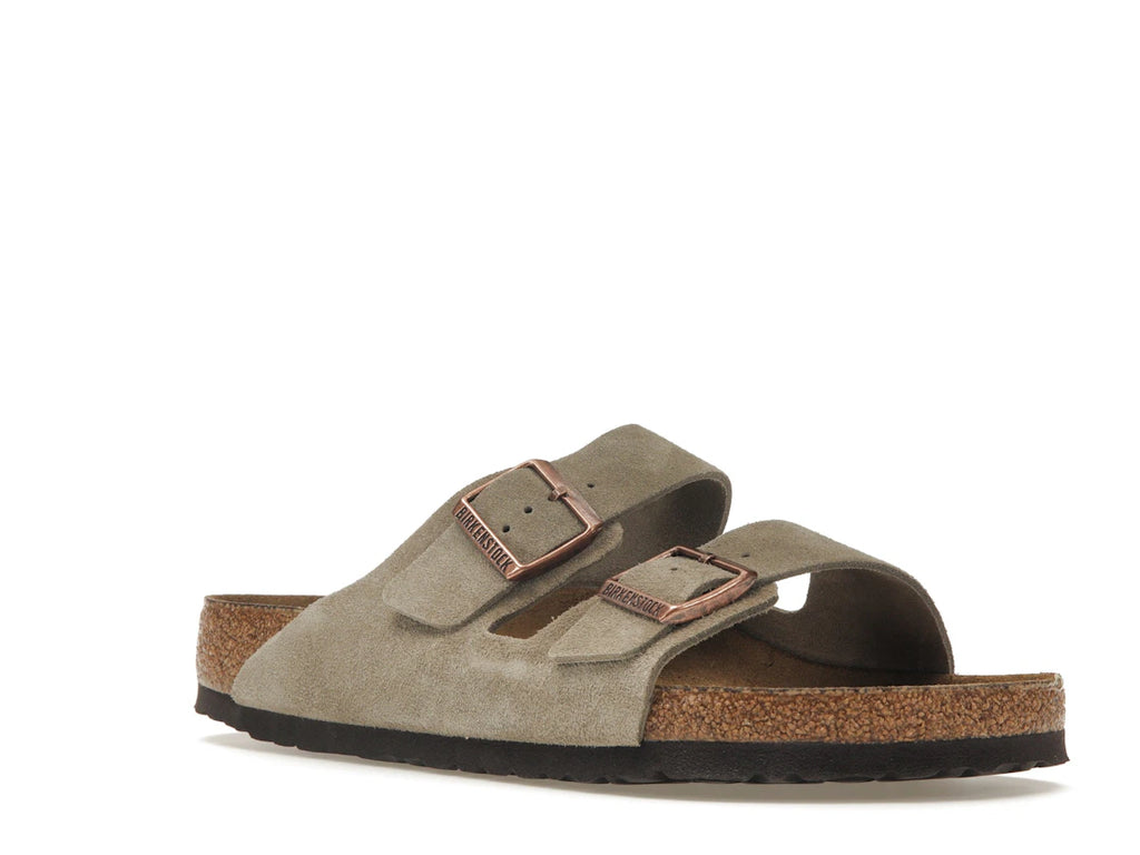Birkenstock Arizona Soft Footbed Suede Taupe