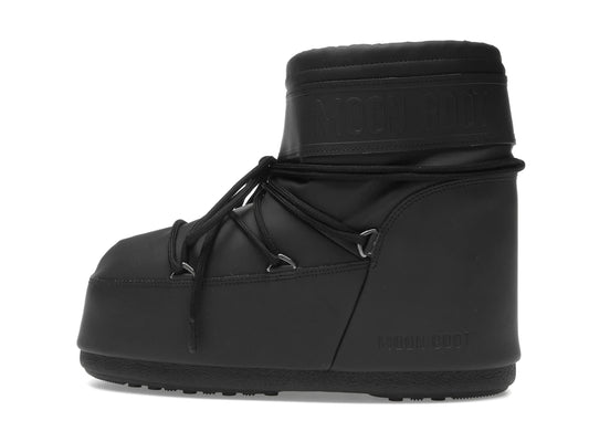 Moon Boot Icon Rubber Low Boot Black