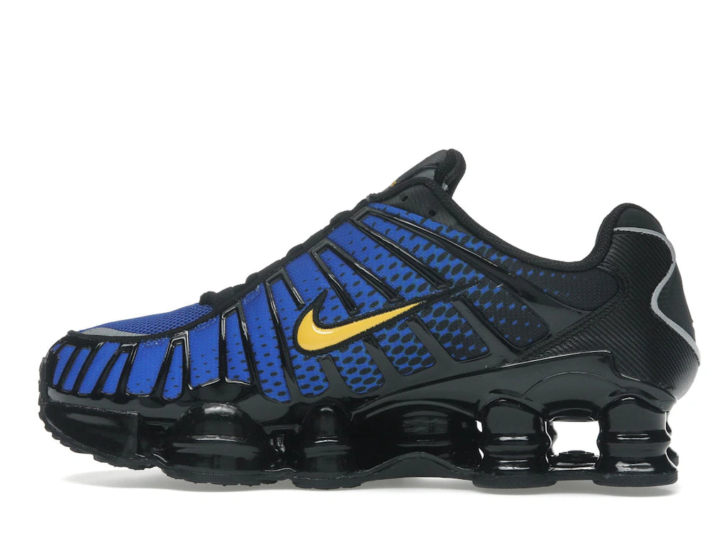Nike Shox TL Black Lyon Blue Varsity Maize