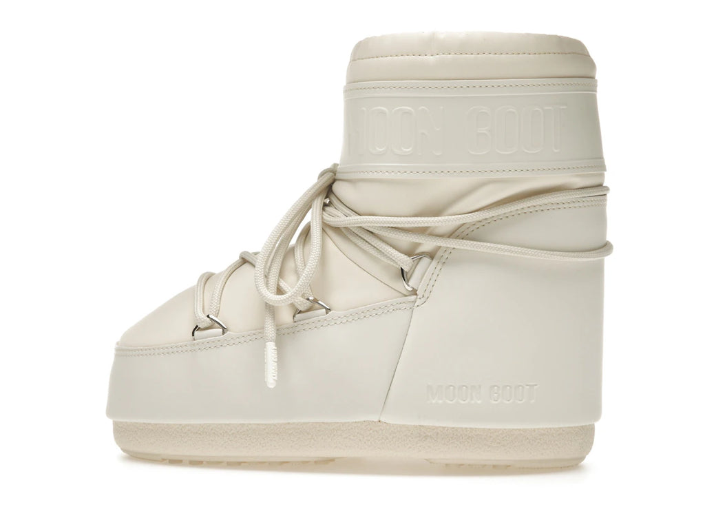 Moon Boot Icon Rubber Low Boot Cream