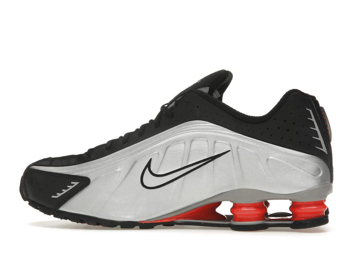 Nike Shox R4 Black Metallic Silver