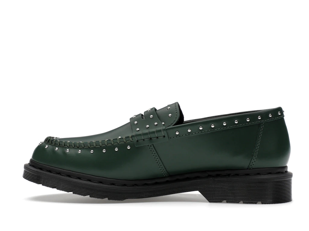 Dr. Martens Studded Penton Loafer Supreme Green