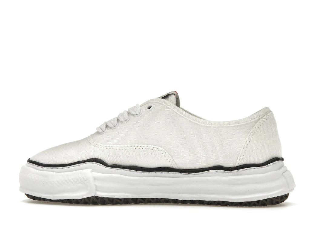 Maison Mihara Yasuhiro Baker OG Sole Canvas Low Weiß