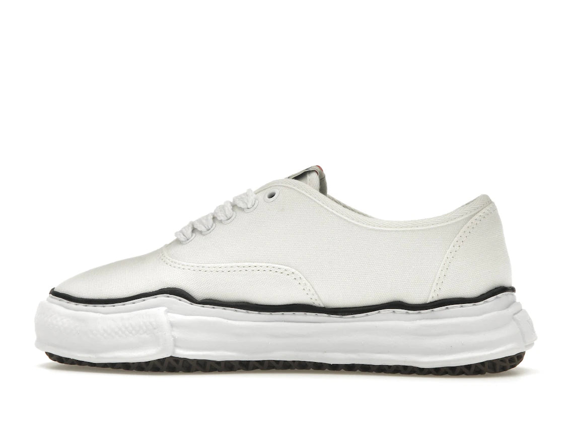 Maison Mihara Yasuhiro Baker OG Sole Canvas Low Weiß